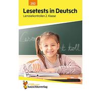 Lesetests in Deutsch - Lernzielkontrollen 2. Klasse, A4- Heft: 292