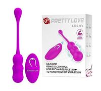 Leshy Huevo Vibrador con Control Remoto USB