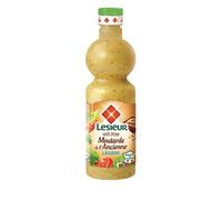 LESIEUR - Salsa ligera para ensalada, mostaza con lanciena, 500 ml, 3 unidades