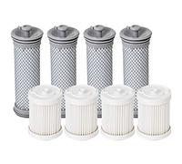 LesinaVac Paquete de 8 filtros de repuesto para aspiradoras inalámbricas Tineco A10/A11 Hero, A10/A11 Master & PURE ONE S11/S12/X, PWRHERO11 Snap Cordless Vacuums, paquete de 4 prefiltros y 4 filtros