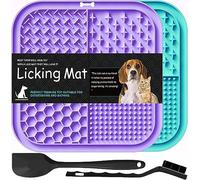 Lesipee Tapete para lamer, paquete 2 unidades, alivio ansiedad, alimentador lento