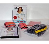 Leslie Sansone Walk At Home DVD de entrenamiento de nivel avanzado de 5 Mile Walk (con banda reafirmante, 2 libras pesas suaves de mano, cinturón de paseo)