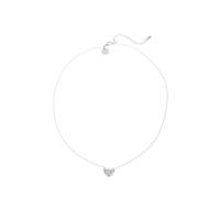 Leslii Acero inoxidable corazón cadena colgante corazón collar corto corazón joyería impermeable, normal, Acero inoxidable, Ninguno