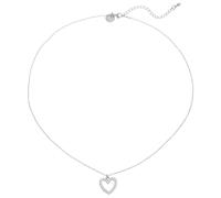 Leslii Acero inoxidable corazón cadena colgante corazón collar corto corazón joyería impermeable, normal, Acero inoxidable, Ninguno