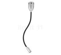 less 'n' more Zeus Z-BDL, lámpara de techo y pared LED, negro/cabezal aluminio - regulable corte de fase