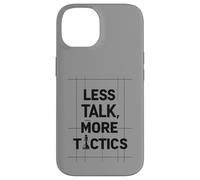 Less Talk, More Tactics, Funny Chess Player Quote Design Carcasa para iPhone 14