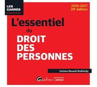 L'essentiel du droit des personnes