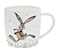 Lesser & Pavey Hesper Hare - Taza de café de cerámica para el hogar o el trabajo, tazas de diseño premium para todas las ocasiones, diseñadas por Bug Art Lovely Mugs para té, café y bebidas calientes
