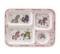 Lesser & Pavey LP42495A Little Stars - Bandeja de Unicornio, Color Rosa y Blanco