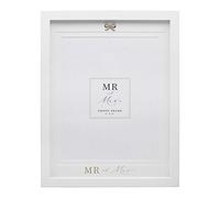 Lesser & Pavey Mr & Mrs Frame - Marco de fotos de 8 x 10 pulgadas para regalo, bonitos marcos de fotos para recuerdos inolvidables, ideal para ocasiones especiales
