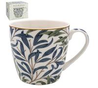 Lesser & Pavey - Taza de café con diseño británico Willow Bough | Tazas de cerámica para el hogar o el trabajo | Tazas grandes para bebidas calientes | Tazas de desayuno para té y café - William