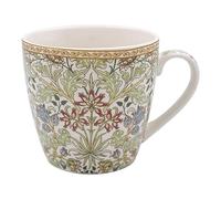 Lesser & Pavey - Taza de café de diseño británico | Tazas de café de cerámica para el hogar o el trabajo | Tazas grandes para bebidas calientes | Tazas de té y café (taza de desayuno de jacinto)