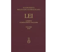 Lessico Etimologico Italiano. Band 17, XVII: Conformis - Cooperimentum (Lessico Etimologico Italiano, 17)