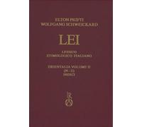 Lessico Etimologico Italiano. Orientalia Band II (Lessico Etimologico Italiano, 2)