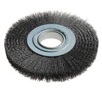 Lessmann Cepillo Rueda D200mm X W24-27 X 50 Orificio Juego 3 Cable de Acero 0.35