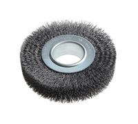 Lessmann Cepillo Rueda D125mm X W29-31 X 40 Orificio Juego 2 Cable de Acero 0.30