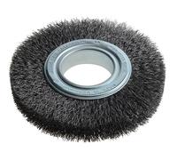 Lessmann Cepillo Rueda D150mm X W23-25 X 50 Orificio Juego 3 Cable de Acero 0.30