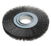 Lessmann Cepillo Rueda D200mm X W24-27 X 50 Orificio Juego 3 Cable de Acero 0.35