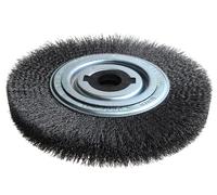 Lessmann Cepillo Rueda D250mm X W30-35 X 100 Orificio Juego 4+1 Acero Cable 0.30