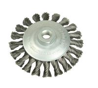 Lessmann Cónico Nudo Cepillo 115mm M14 Bore , 0.50 Cable de Acero LES472257
