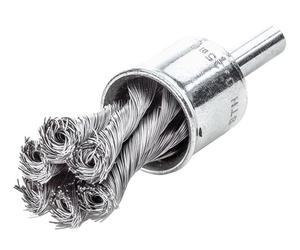 Lessmann Nudo Extremo Cepillo Con Mango 22mm, 0.35 Cable de Acero LES454278
