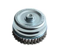 Lessmann Nudo Taza Cepillo 125mm M14x2.0, 0.50 Cable de Acero LES487217