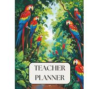 Lesson Planning for Educators: Monthly and Weekly Class Organizer for the School Year | Grade Logs and Teacher Diaries (January 2025 - December 2026)