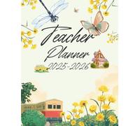 Lesson Planning for Educators: Monthly and Weekly Class Organizer for the School Year | Grade Logs and Teacher Diaries (January 2025 - December 2026)