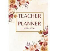 Lesson Planning for Educators: Monthly and Weekly Class Organizer for the School Year | Grade Logs and Teacher Diaries (January 2025 - December 2026)