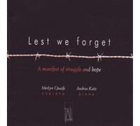 Lest We Forget