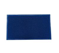 LESTARE - Felpudo de Goma rizos - 80x120 centímetros (Azul)