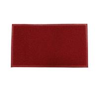 LESTARE | Felpudo Terminado con Base de PVC rizos | Felpudo Acolchado para Eliminar Suciedad y Tierra |Ideal para hogares, comercios, Industrias… | Medida 120x180 Centímetros (120x180cm, Rojo)