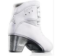 L'Estel Skates - AuraSky Skating Boots Model Sky 50 - Botas para Patinaje artístico sobre Hielo de Fibra de Carbono (Blanco, 255/38)