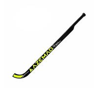 L'Estel Skates - Azemad - Stick Azemad GT 10 XL - Stick de Fibra para Portero de Hockey Patines - Hockey Patines (Amarillo Fúor)