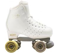 L'Estel Skates - Botas Edea Esordio+Bases Roll-Line Variant+Ruedas Magnum - Patinaje Artístico Ruedas (Blanco, 255/38)