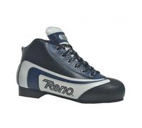 L'Estel Skates - Hockey Reno - Botas Hockey Reno Amateur - Botas para Hockey sobre Patines y Roller Derby (Azul/Blanco/Negro, 41)