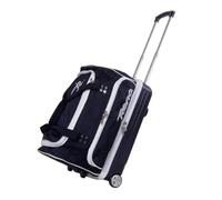 L'Estel Skates - Hockey Reno - Maleta conTrolley Reno Gipsy, Trolley con Dos Compartimentos para Jugador de Hockey Patines. (Negro, 54x38x32 cm)