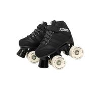 L'Estel Skates - Patín Azemad Eclipse - Hockey Patines - Rink Hockey (Negro, 25)