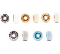 L'ESTEL SKATES - Roll Line - Roll-Line Giotto - Juego de 8 Ruedas +16 Cojinetes para Patinaje artístico sobre Ruedas para Patinaje Libre. Diámetro 57 mm. (53D)