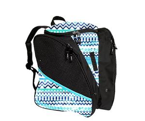 L'Estel Skates - TRANSPACK Mochila Ice para Snow, Ski y Patinaje (Blue Green Terra)
