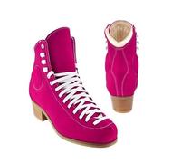 L'Estel Skates - Wifa - Botas Wifa Street Modelo Suede enteramente de Cuero - Patinaje Street y Danza Urbana (Magenta, EU 36 (US 5 1/4))