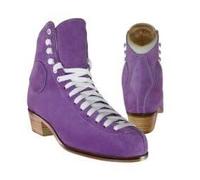 L'Estel Skates - Wifa - Botas Wifa Street Modelo Suede enteramente de Cuero - Patinaje Street y Danza Urbana (Lilac, EU 37 (US 6 1/4))