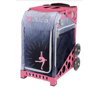 L'Estel Skates - ZUCA - ZUCA Sport Print Ice Dreamz Lux - Carro Zuca Rosa con Funda Ice Dreamz Lux - Trolley/Bolsa/Maleta/Silla Porta Patines Zuca - Patinaje Artístico