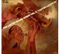 LESTER YOUNG - THE LESTER YOUNG STORY VOL 4'LESTER LEAPS IN' VINYL DBLE LP[88479]1979
