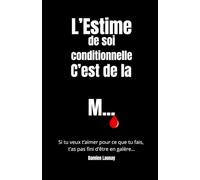 l'Estime de soi conditionnelle c'est de la M...: Si tu veux t'aimer pour ce que tu fais, t'as pas fini d'être en galère