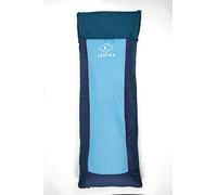 Lestra Sport Gavarnie XL Rectangular -T° Confort 09° -T° Límite 04° - Cierre Recto, Relleno sintético, para Adultos, 190+30 x 80 cm-1,9 kg, Saco de Dormir Adulto, Unisex, Azul, 190+40 x 80 cm