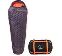 Lestra Sport Mont Everest Junior - Saco de Dormir para Todas Las Estaciones - T° Limit Confort - 05°C - Cómodo y eficaz - Junior - 190 x 75 cm - 1,5 kg Gris