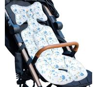 Lesunbak Forro de asiento para cochecito de bebé, forro de inserción de coche para recién nacidos, cojín transpirable para cochecito de bebé y sillas