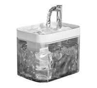 Lesunbak Fuente para gatos para beber, cuenco automático de agua para gatos, gran capacidad, dispensador de bebidas para mascotas y gatos