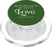 Let All That You Do Be Done In Love 1 Corinthians 16:14 PopSockets PopGrip para MagSafe